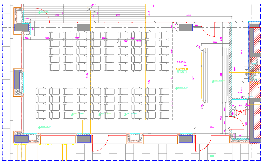 Jordan university lecturel hall project