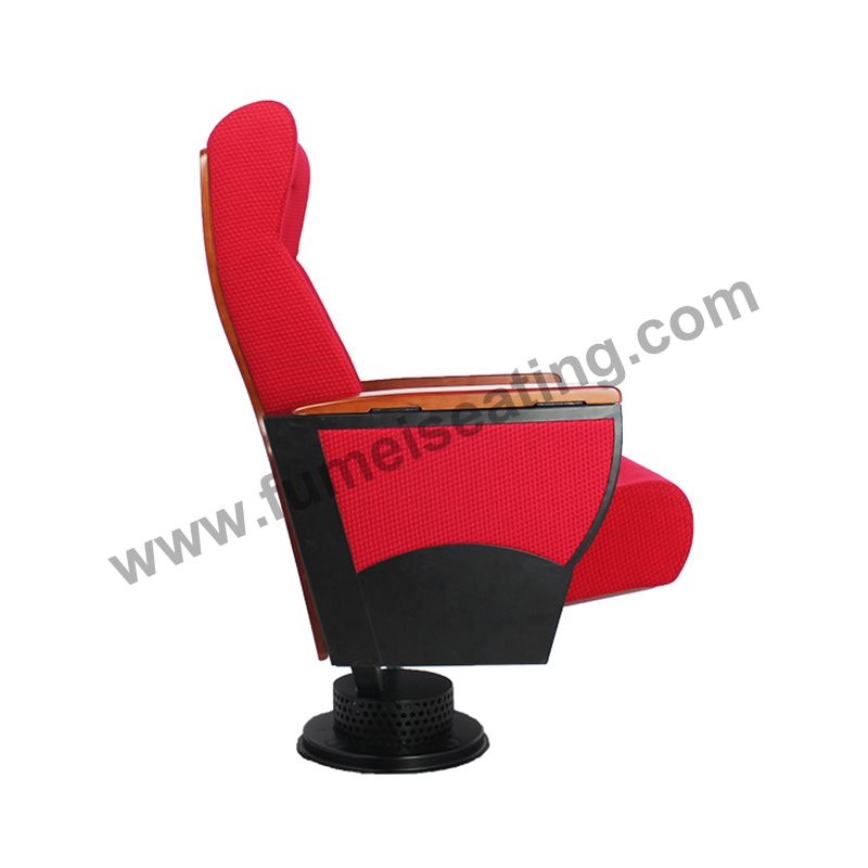 Red Fabric Metal Frame Auditorium Chairs FM-223