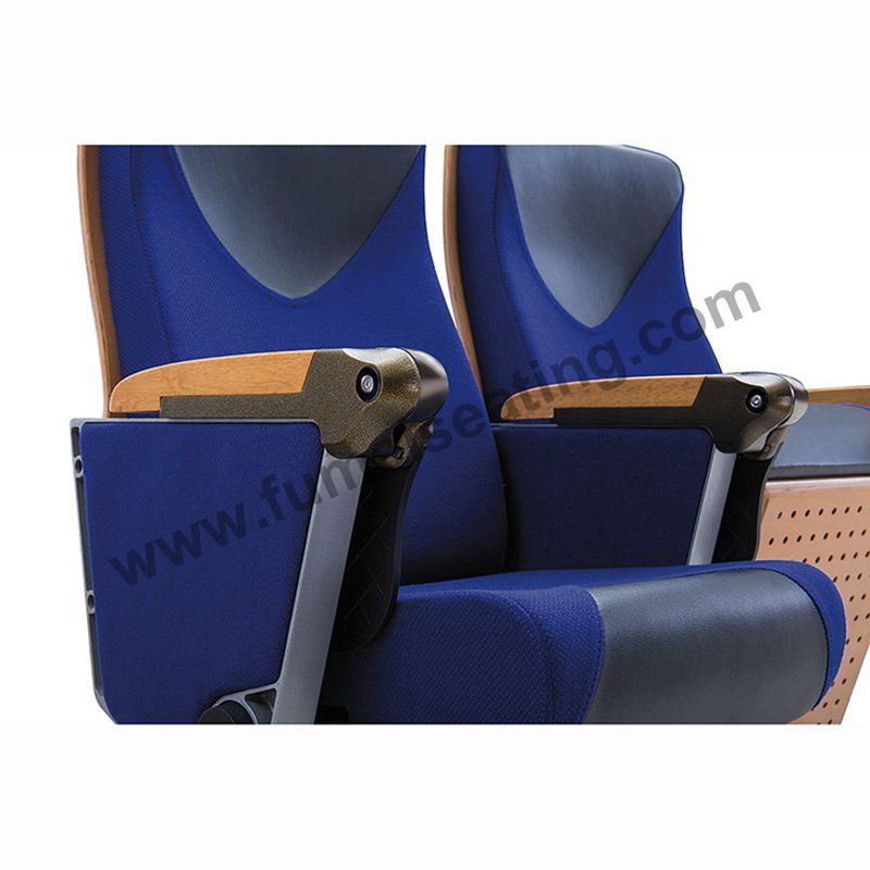 Aluminium Frame Auditorium Seating With Tablet Arm FM-274