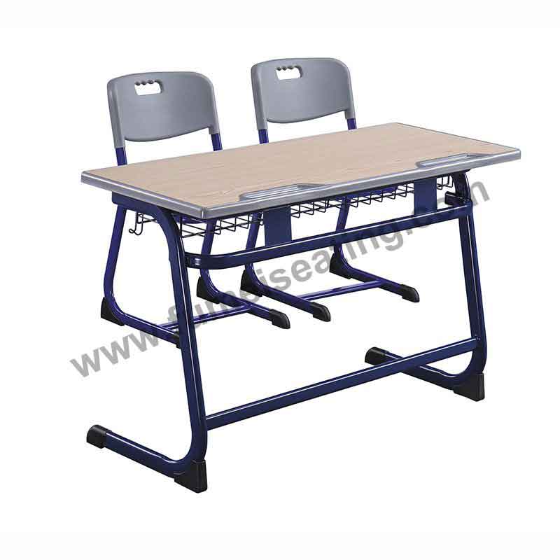 Education Seating FM-A-003 School Double Desk and Chair