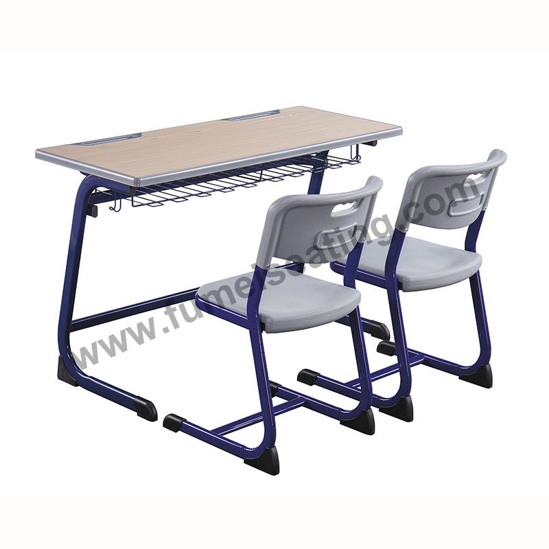 Education Seating FM-A-003 School Double Desk and Chair