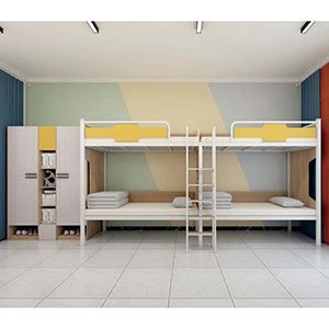 Loft Bed With Stairs College Dorm Bunk Beds P101