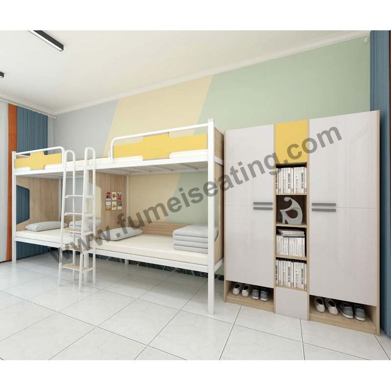 Loft Bed With Stairs College Dorm Bunk Beds P101