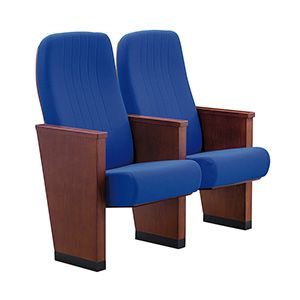 Wooden Armrest Theatre Chair FM-2120