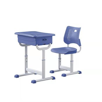 New design school desk and chair height adjustable