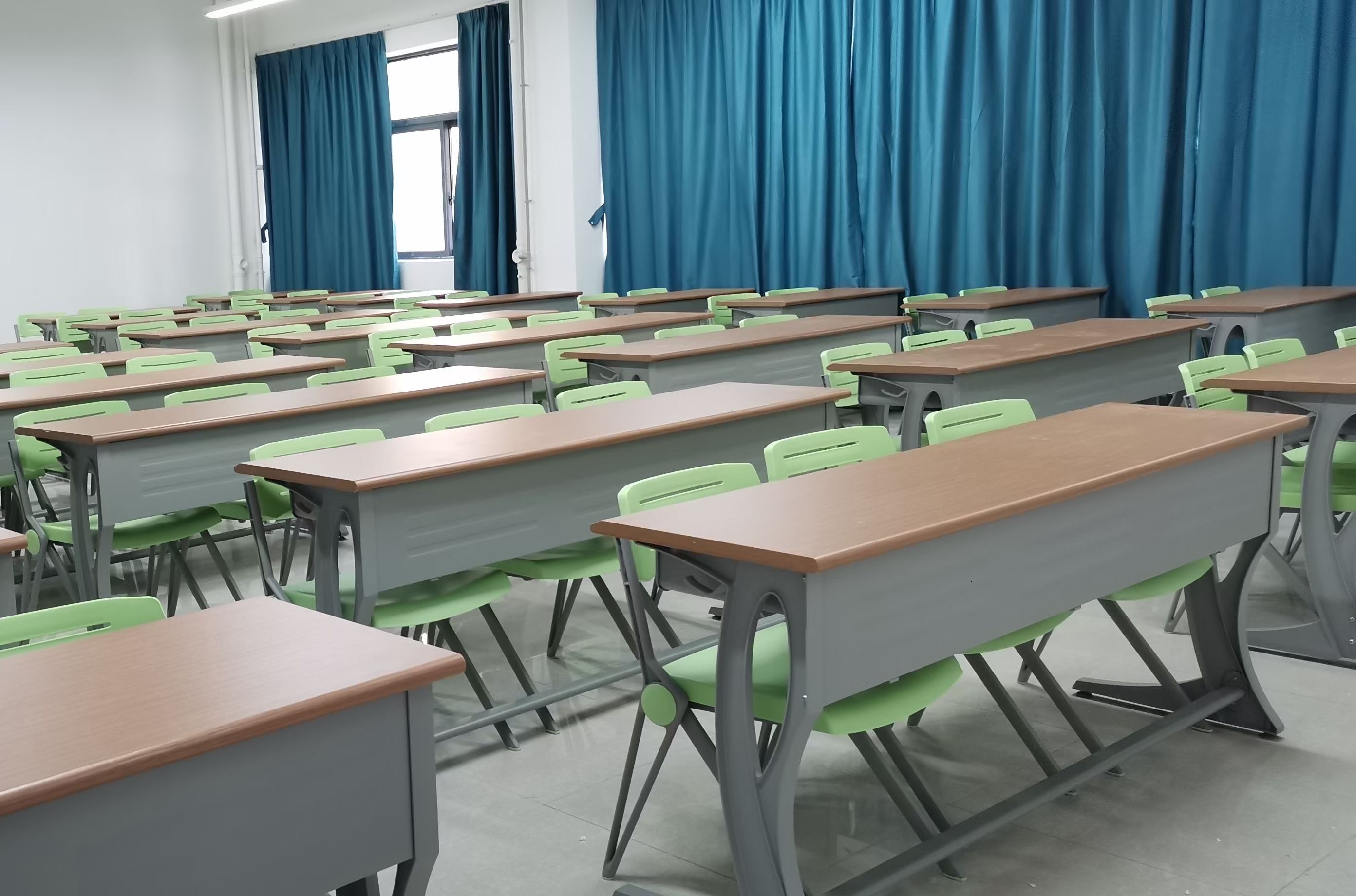 HT-850M college school desk and chair