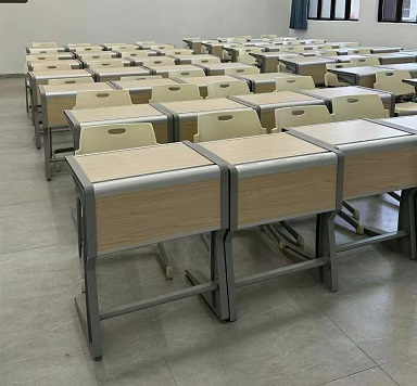 HT-860M university furniture school desk and chair