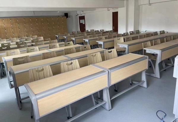 HT-860 Double Desk and Chair