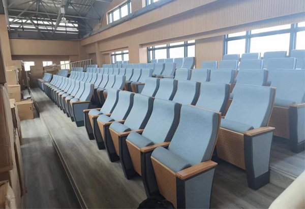 Fumei Furniture patented steel feet auditorium seats FM-2012