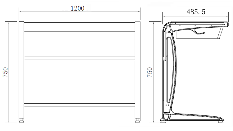 Education Seating HT-8102 Double