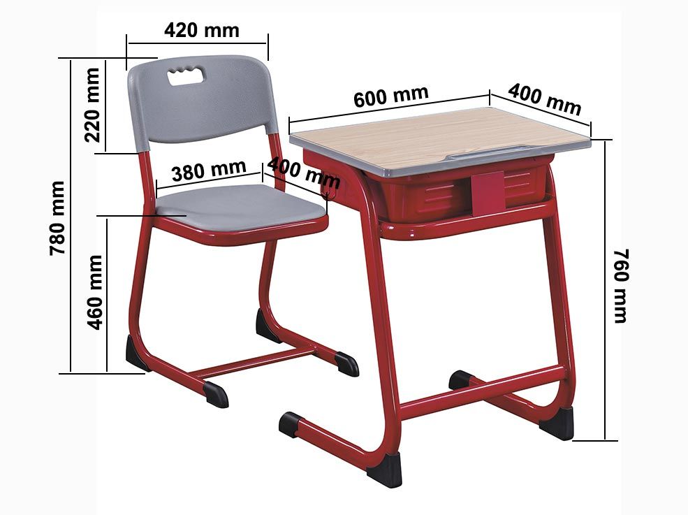 Education Seating FM-A-002 size