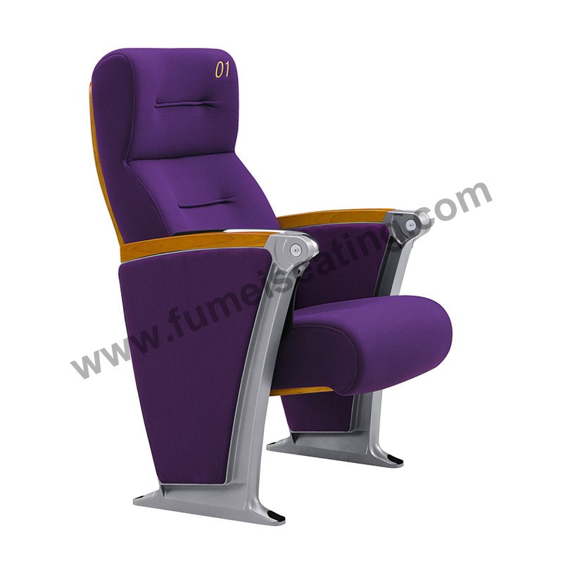 Theater Style Aluminium Frame Conference Lecture Hall Auditorium Chair FM-2005