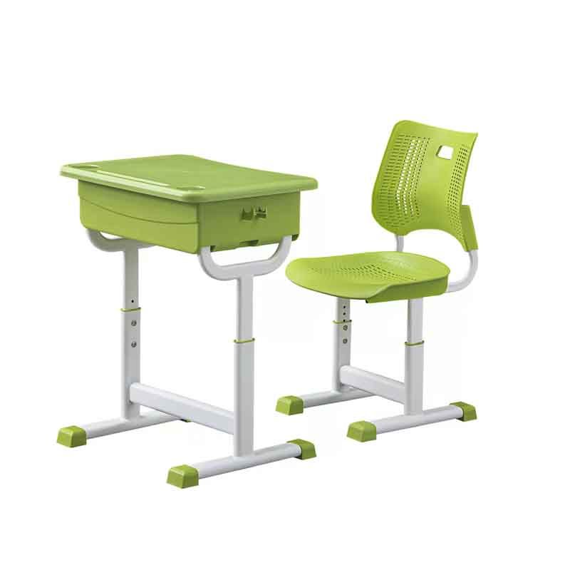 New design school desk and chair height adjustable