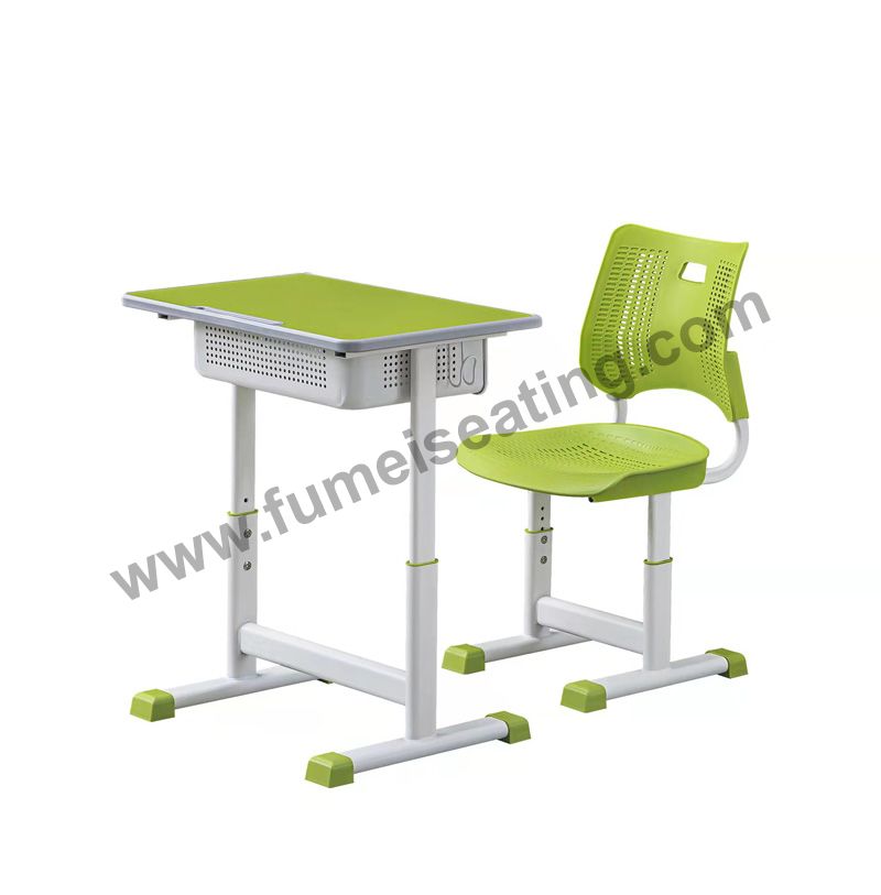 modern design high school desk and chair